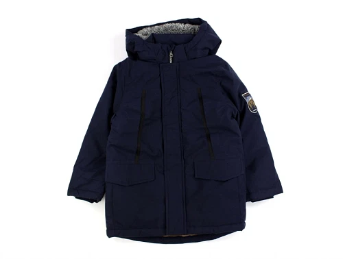 Name It dark sapphire parka vinterjakke